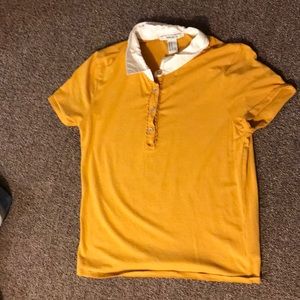 Mustard Yellow collared shirt